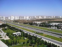 SCA Special Assistant Morgan Takes a Photo of Ashgabat, Turkmenistan (4745824366).jpg