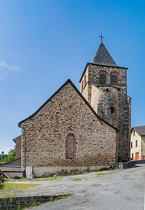 Saint Jean Baptiste Church of Noailhac 02.jpg