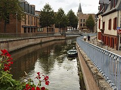 Saint-Leu : rue d'Engoulvent et rue des Majots.