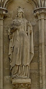 Salisbury Cathedral St Etheldreda.jpg