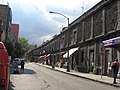 San Jeronimo Street looking west from Correo Mayor in the southern part of the Centro.