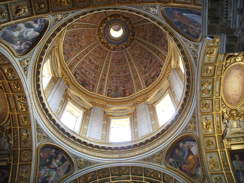 File:Santa Maria Maggiore, cappella sistina cupola.JPG