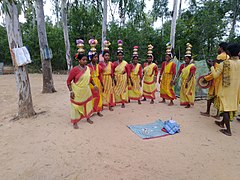 Lungi Panchi Dance Birbhum, West Bengal