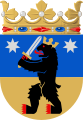 The coat of arms of Satakunta, Finland