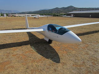 Schempp-Hirth Quintus German single-seat glider, 2011