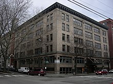 Westland Building in the Pioneer Square-Skid Road Historic District Seattle - Westland Building 01.jpg