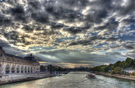 The Seine as seen from the Pont Royal