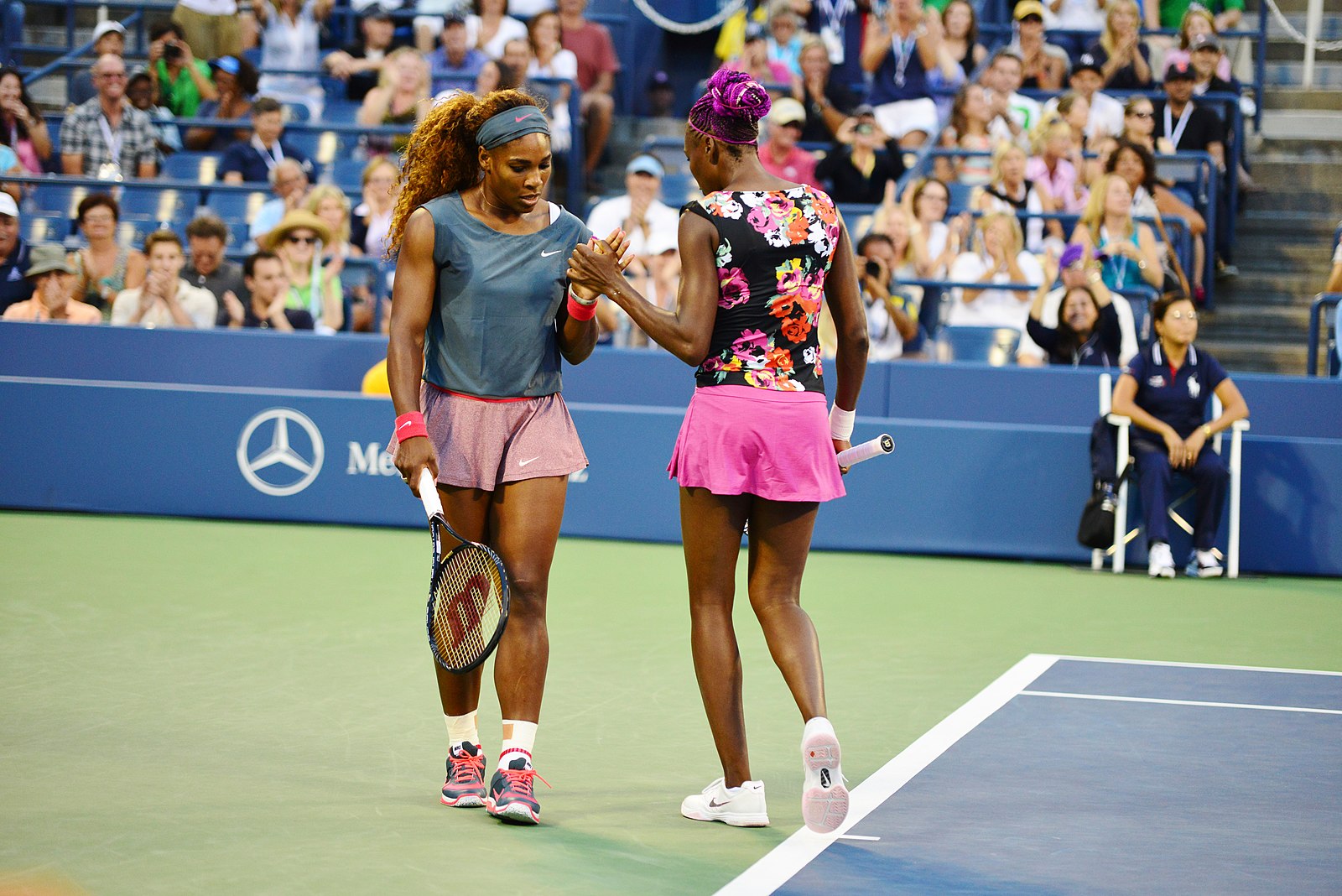 serena and venus williams young