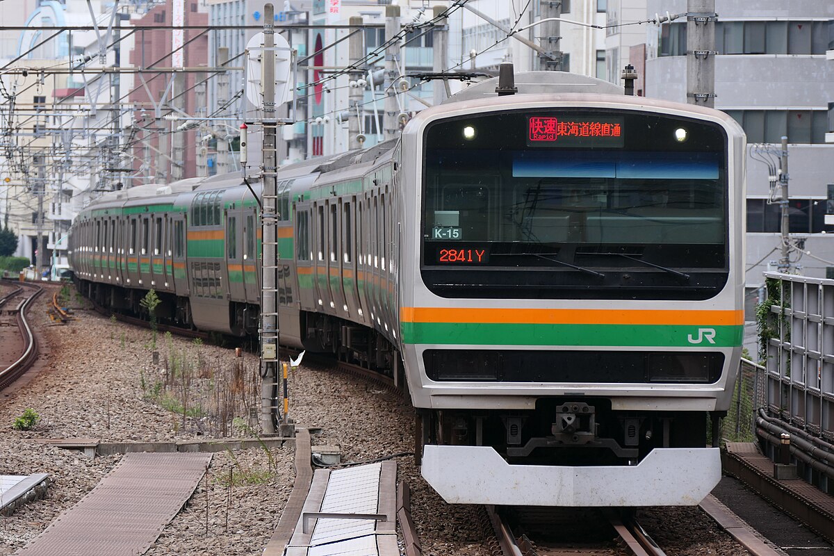 Shonan Shinjuku Line Map Shōnan–Shinjuku Line - Wikipedia