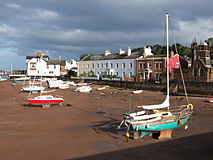 Boats and houses on the Marine Parade