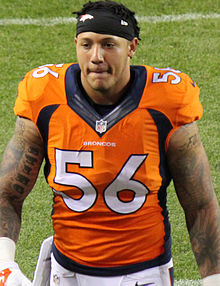 Ray with the Denver Broncos in 2015. Shane Ray.JPG