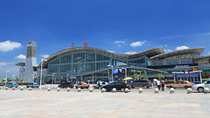 The old terminal of Shangrao Railway Station, it is abandoned now.