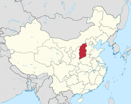 Shanxi – Localizzazione