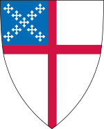 Schild van de Amerikaanse Episcopal Church.svg