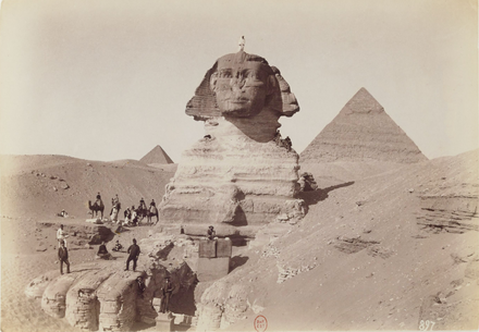 sphinx giza facchinelli ghiza beniamino pyramids spinx 1895 1880s esfinge bnf sfinga godina sculptor clave episodio misterio otro henein mindreach