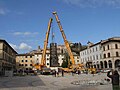 Lo spostamento del monumento ai caduti