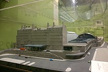 Model of station at the former Glasgow Museum of Transport at the Kelvin Hall St Enoch Station.JPG