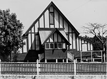 St Thomas' Anglican Church Hall, circa 1940 St Thomas' Anglican Church Hall, High Street, Toowong, circa 1940.jpg