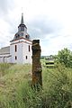 Steffeln (Eifel); Schaftkreuz auf dem Tufffelsen, 18 Jhd.