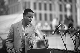 Stefon Harris at the 30th Detroit International Jazz Festival Stefon Harris DSC0191.jpg