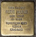 Stolperstein Ruth Mainz, Düsseldorf, Graf-Adolf-Straße 16.jpg