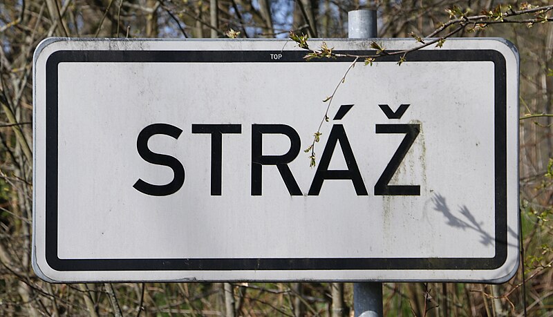 Файл:Stráž, sign.jpg
