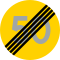 Дорожный знак Швеции C32-5.svg