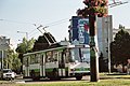 Old SZKT Trolley in Újszeged (New Szeged)