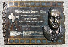 Gedenktafel zu Ehren von Wojciech Jerzy Has in Breslau