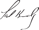 Assinatura de Ted Kennedy