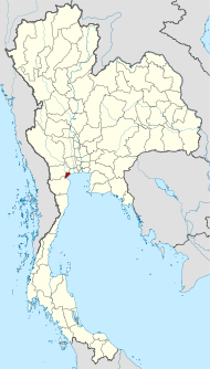 থাইল্যান্ডর মানচিত্রগত চাংৱাত সামুত সোংখরাম