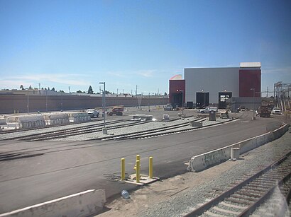 How to get to Caltrain Centralized Equipment Maintenance & Operations Facility with public transit - About the place