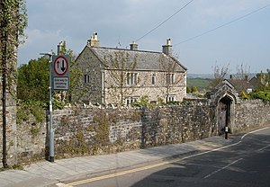 Great House, South Street, Colyton, seat of the Yonge family. Early 17th c., U-shaped plan, possibly remnant of a previous building. The Great House, South Street, Colyton - geograph.org.uk - 1264032.jpg