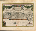 Situs Terrae Promissionis (« Position de la Terre promise »), (de) C. Kruik van Adrichem / Henricus Hondius II, 1633