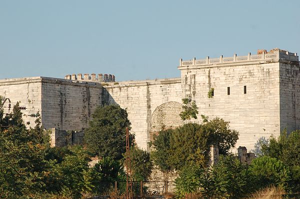 The Golden Gate of the Theodosian Walls of Constantinople