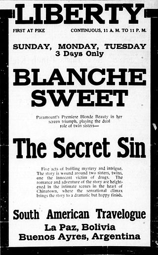 <i>The Secret Sin</i> 1915 film by Frank Reicher