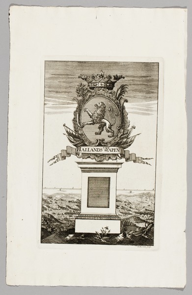File:Titelblad till "Hallandia antiqua et hodierna", 1752-1753 - Skoklosters slott - 99653.tif