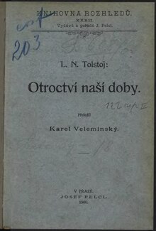 Tolstoj Lev Nikolajevič - Otroctví naší doby.djvu
