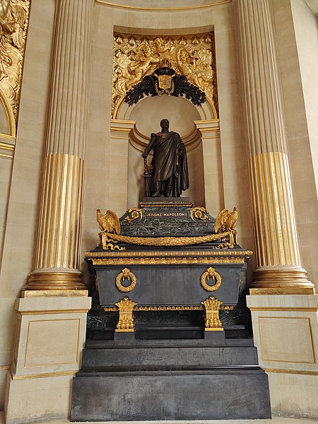 File:Tomb of Jerome Bonaparte in the Saint Jerome chapel in les Invalides, France.jpg