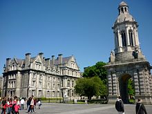 Die Universität von Dublin, das Trinity College Dublin
