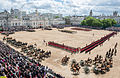 Trooping the Colour sur le Horse Guards Parade.