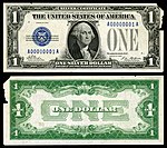 $1 (Fr.1600) جرج واشینگتن