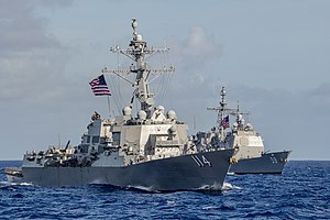 USS Ralph Johnson (DDG 114) and USS Princeton (CG 59) 2020.JPG