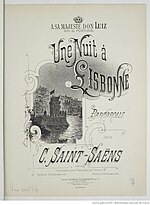 Vignette pour Une nuit à Lisbonne (Saint-Saëns)