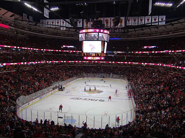 Chicago Blackhawks United Center Panorama 03 iPhone 15 Pro Max