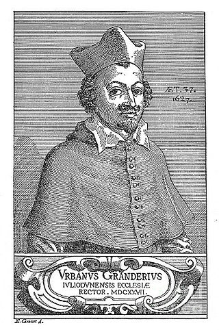 <span class="mw-page-title-main">Urbain Grandier</span> French Catholic priest convicted of witchcraft and burned at the stake in 1634