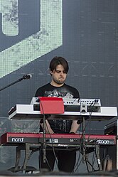 Rafal Stępień podczas festiwalu Ursynalia 2013