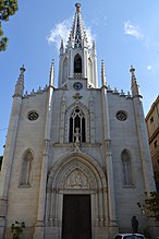 València, façana de l'església de sant Josep de la Muntanya.JPG