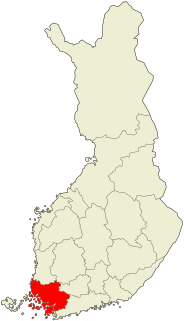 Southwest Finland Region in Finland Proper, Finland