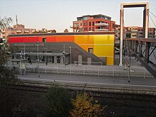 Blick auf das neu gestaltete Vechtaer Bahnhofsviertel